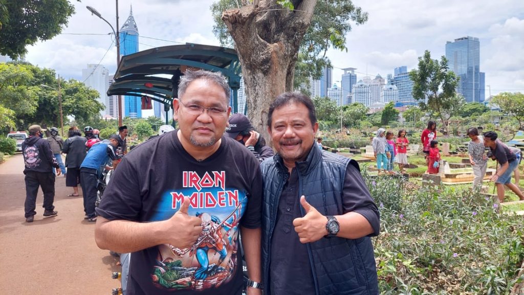 Teguh Santosa Kunjungi Makam Tokoh Betawi