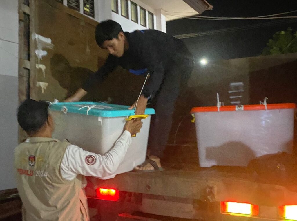 Distribusi Logistik Pilkada Selesai, KPU Kukar Siap Rekapitulasi