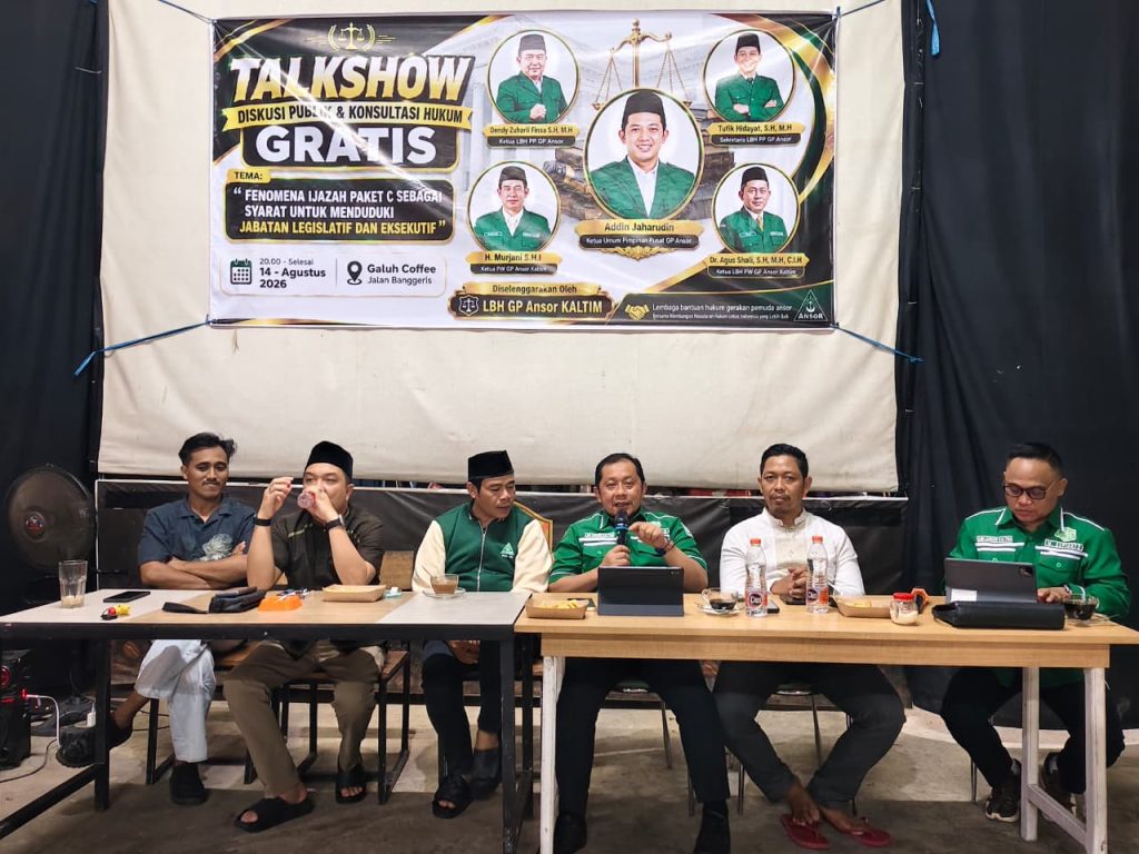 Bersama FPPK, LBH GP Ansor Kaltim Komitmen Advokasi Dugaan Ijazah Paket C Palsu